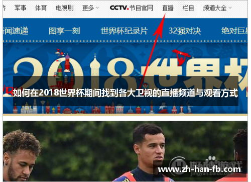 如何在2018世界杯期间找到各大卫视的直播频道与观看方式