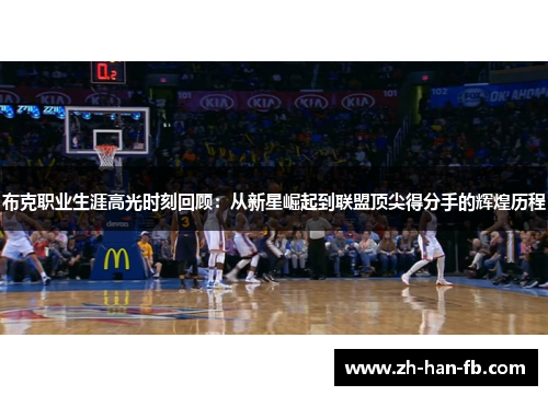 布克职业生涯高光时刻回顾：从新星崛起到联盟顶尖得分手的辉煌历程